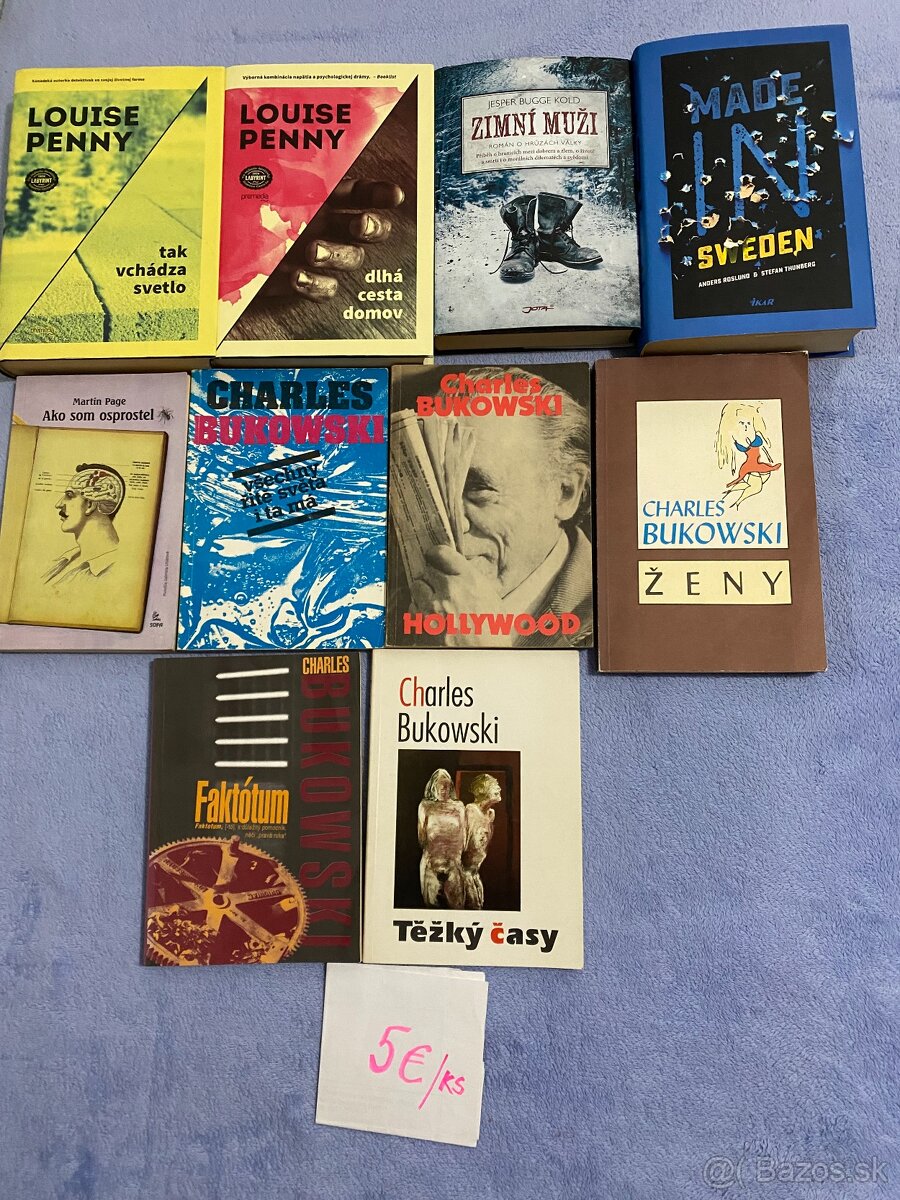 Klasika, Stephen King, Karika, Silva, Puzo,Bukowski... - 2