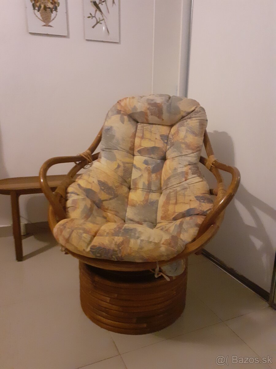Kreslo ratanové - 2