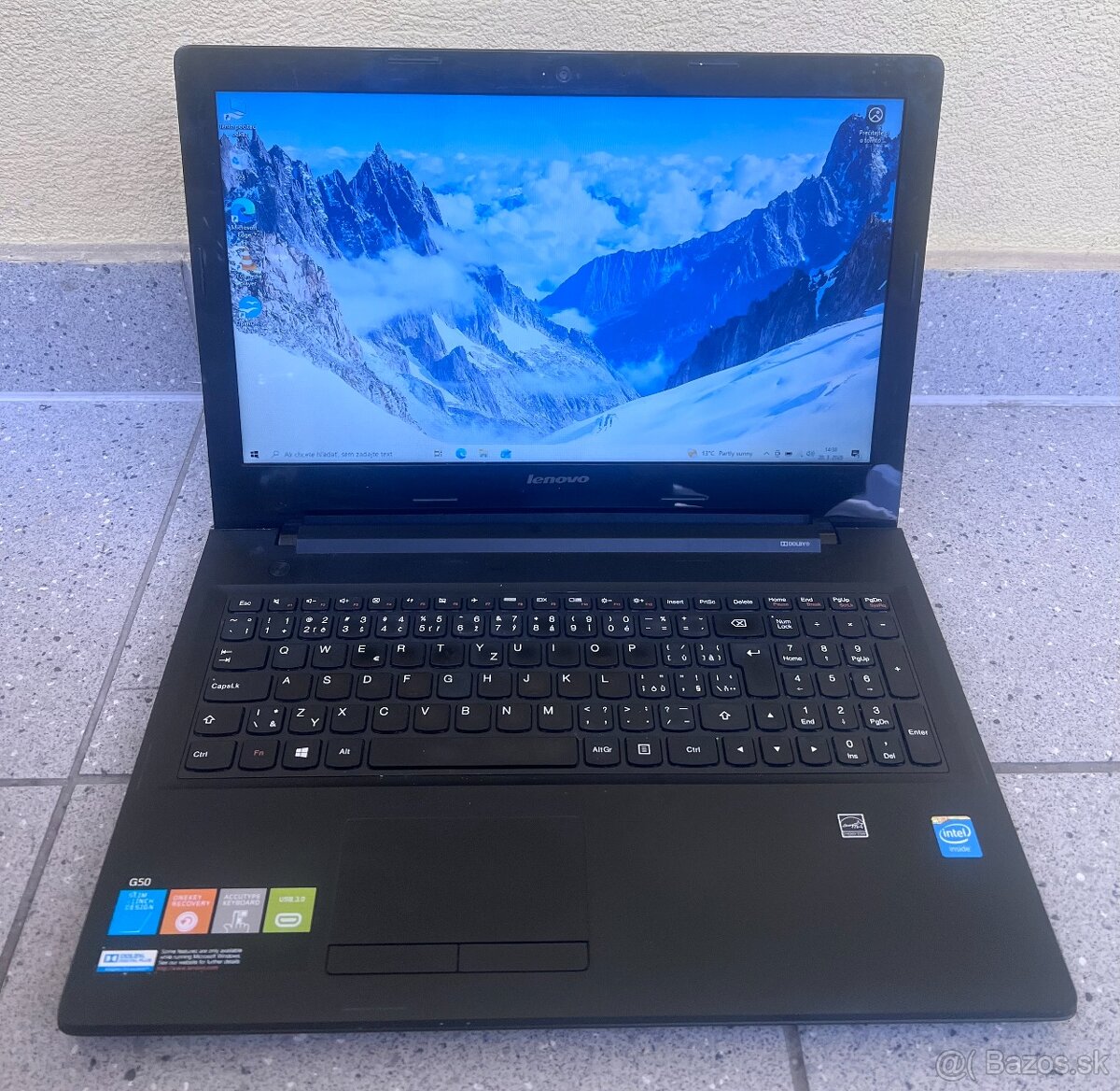 Lenovo G50 / Intel N2840 / 4GB RAM / 128GB SSD / 15.6" - 2