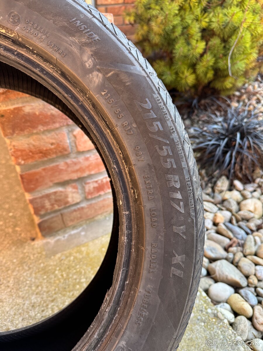 Letné pneu 215/55r17 - 2