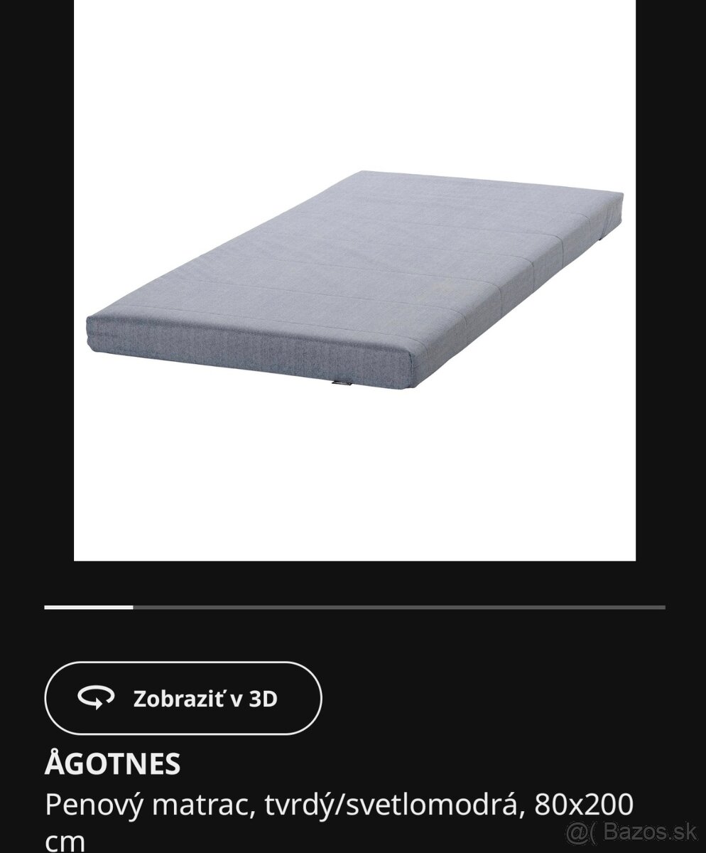 Penové matrace 80x200cm - 2
