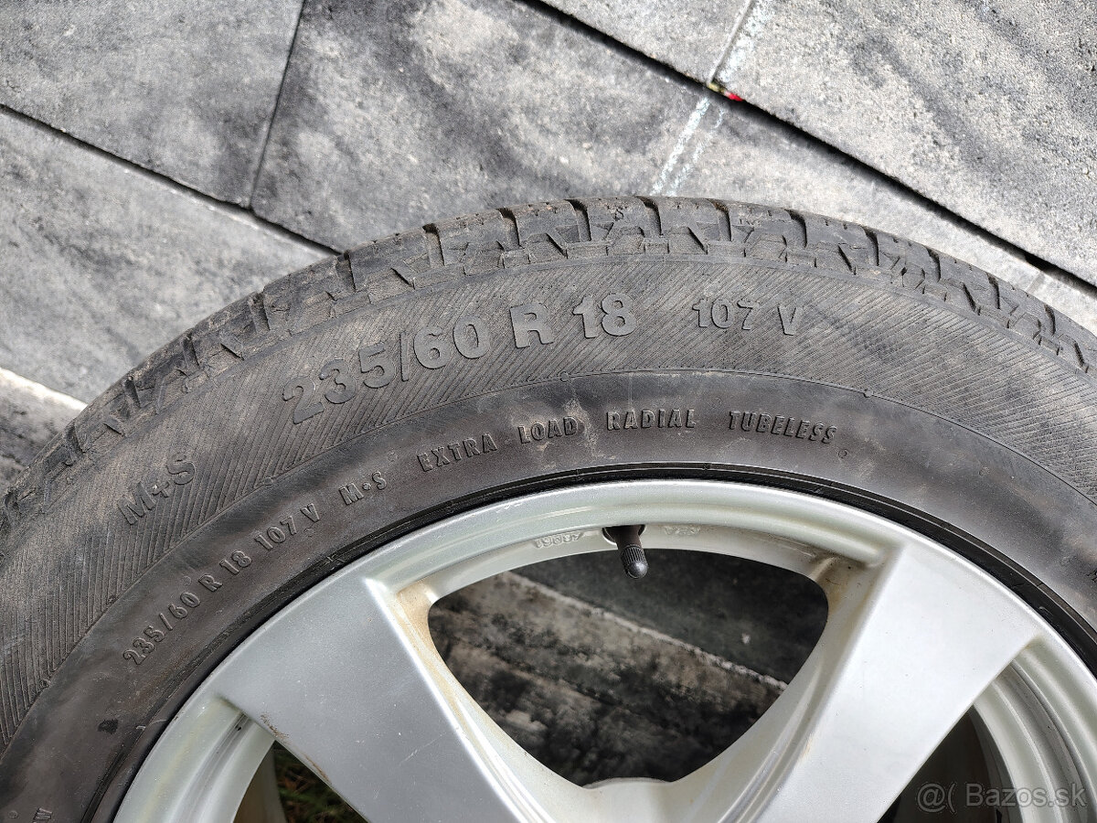 Kolesá 235/60 R18, disk 5x114,3 - 8Jx18 - 2