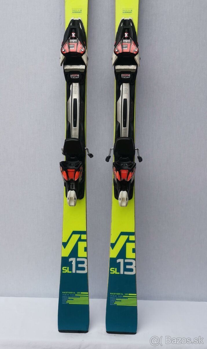 Carvingove Lyze Volkl Racetiger SL13 165cm - 2