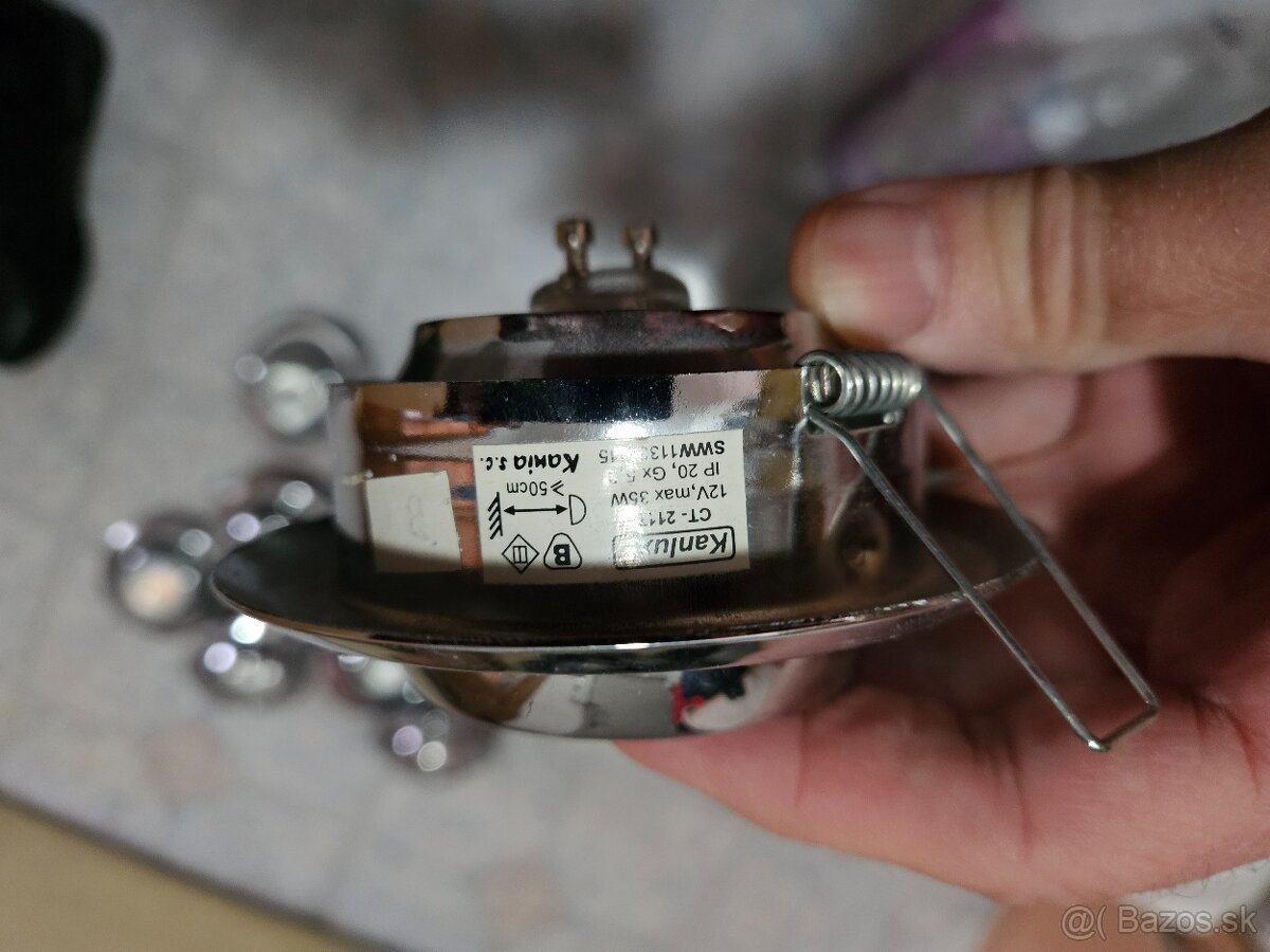 Darujem Chromove svietidla do sadrokartonu - 2