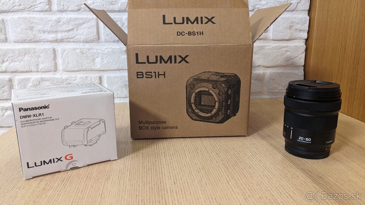 NOVÁ Panasonic LUMIX DC-BS1H + Objektív Lumix S 20-60 mm - 2