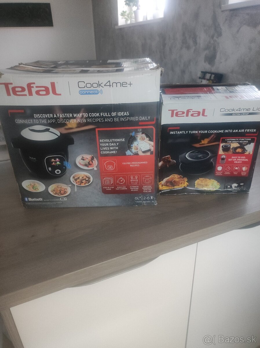 Predám Tefal Cook 4me+ NOVÝ Multifunkčný tlakový hrniec+gril - 2