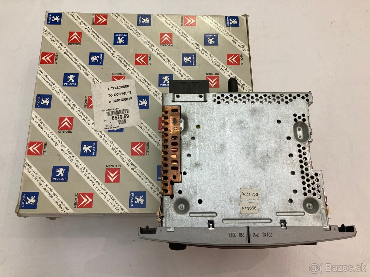 Autorádio CD prehrávač, Peugeot 308, obj.c. 6579 59 - 2