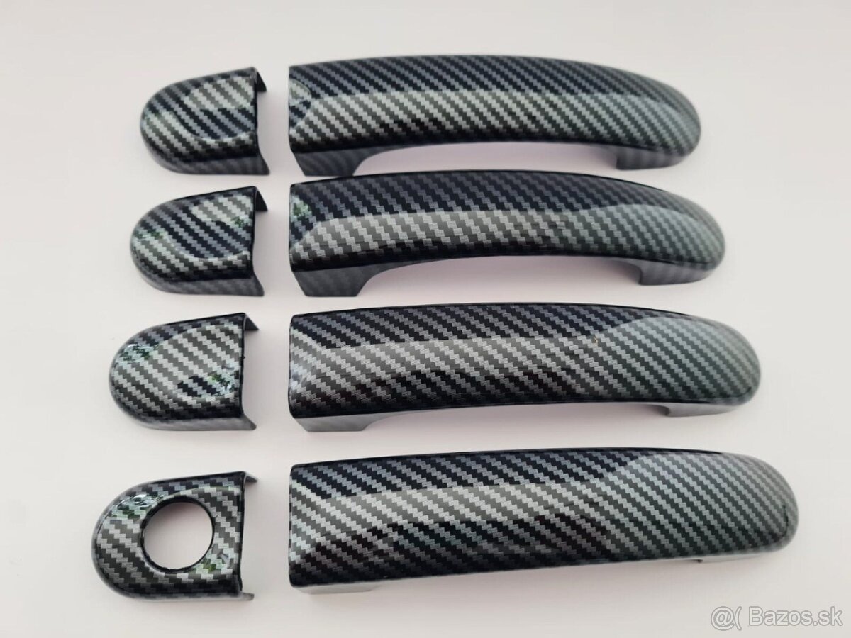 ČIERNE / KARBONOVE / CHROMOVE klučky pre VW GROUP - 2