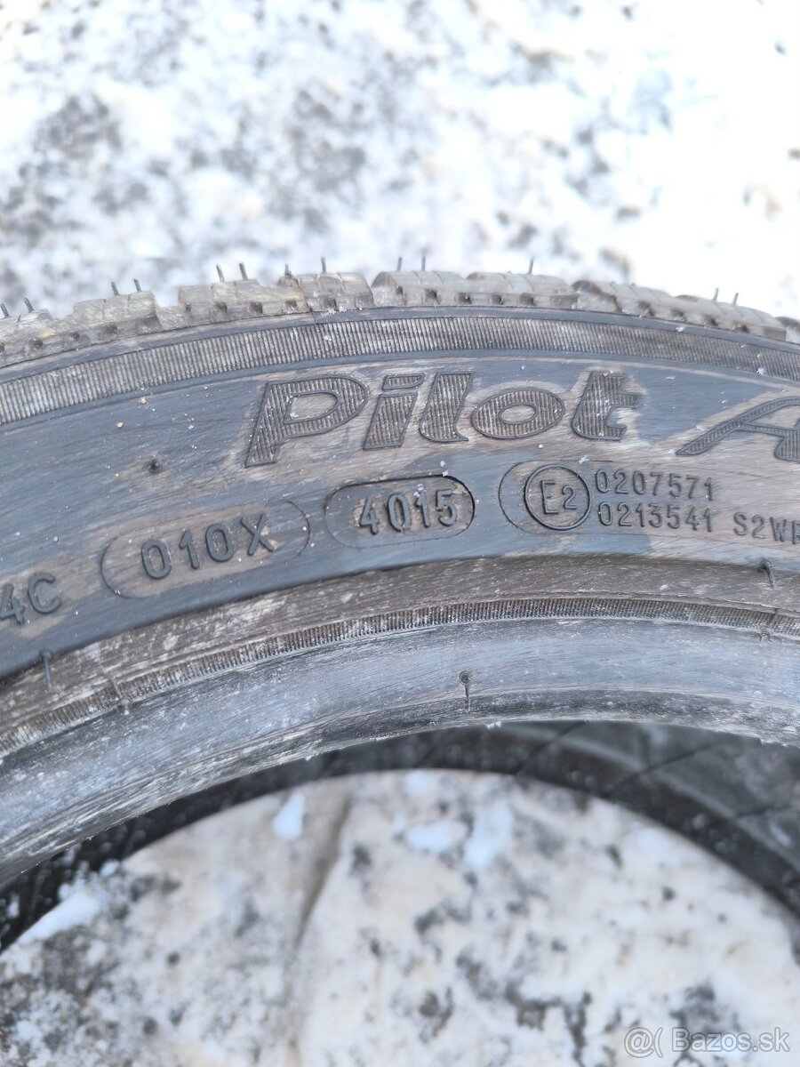 Predám zimné pneumatiky michelin pilot alpin - 2