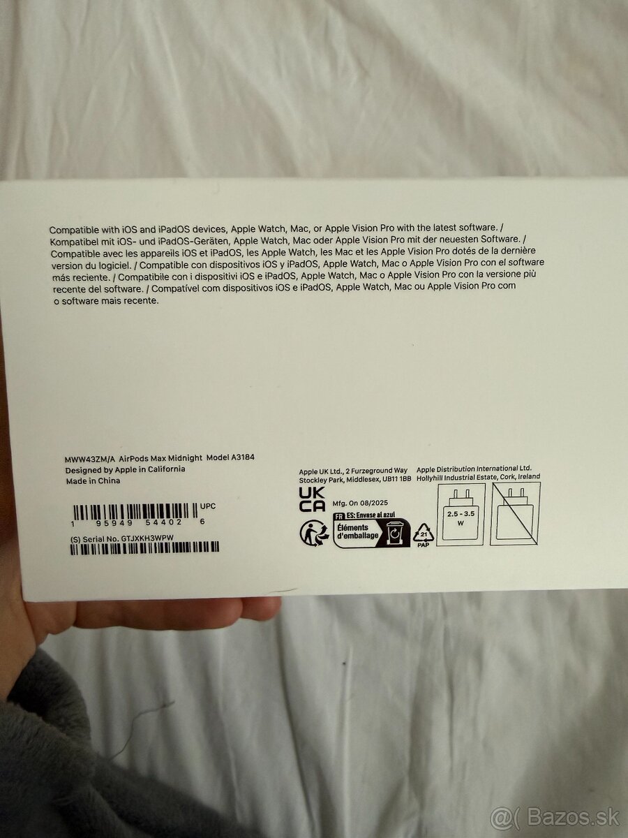 Apple Airpods Max 2 Midnight Bluetooth USB-C ORIGINAL - 2