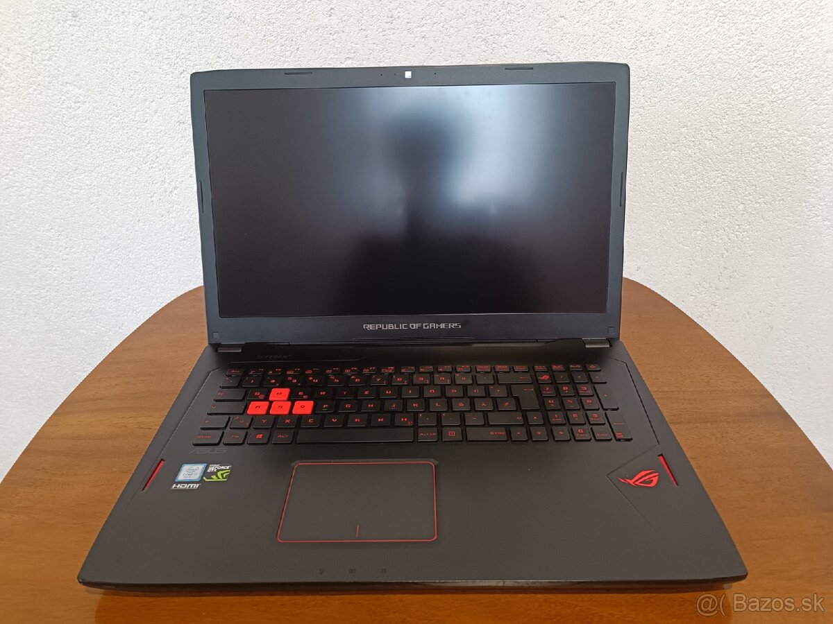 Rog Strix GL702VSK - i7 7700HQ, GTX 1070 8GB - 2