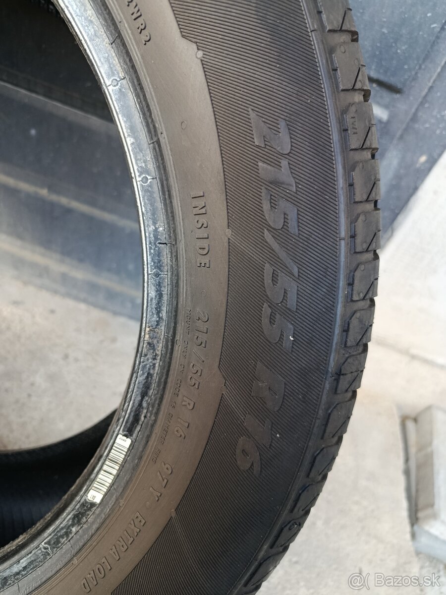 predam letne gumy 215/55R16 - 2