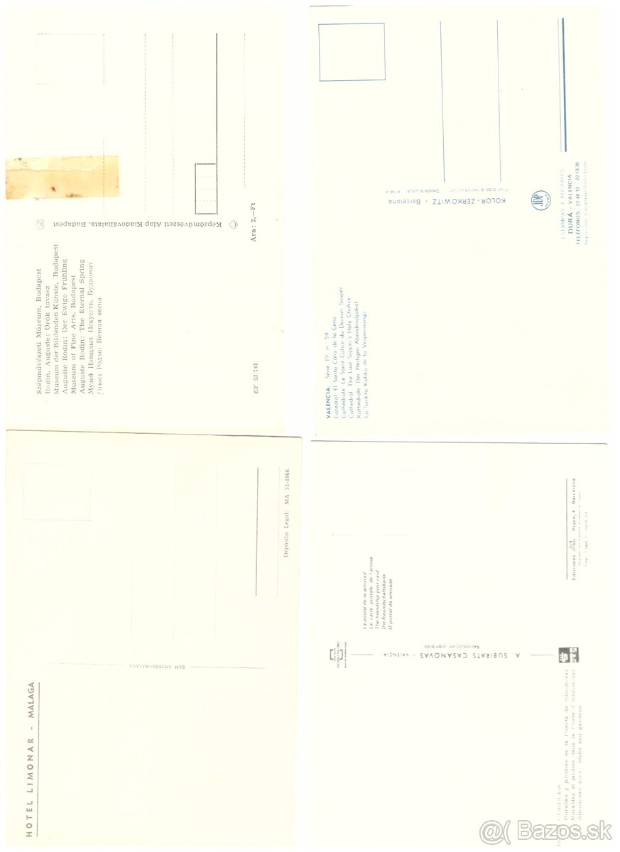 Pohľadnice mix svet farebne 3 - 2