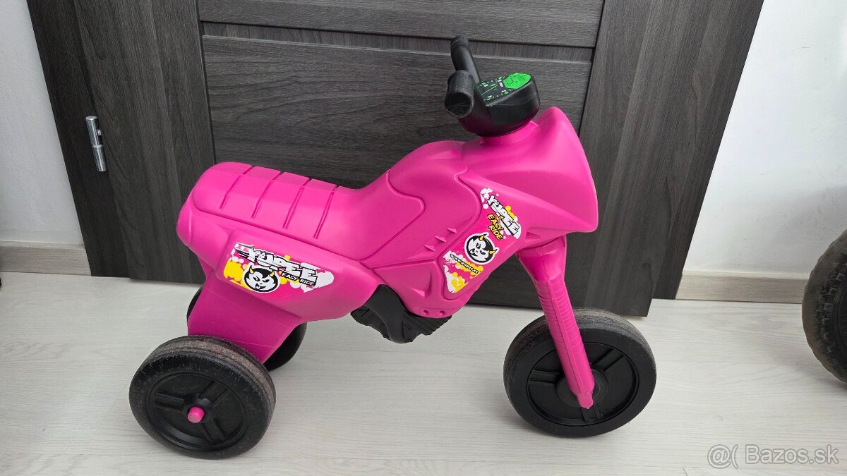 Plastová motorka / odrážadlo, veľké - 2