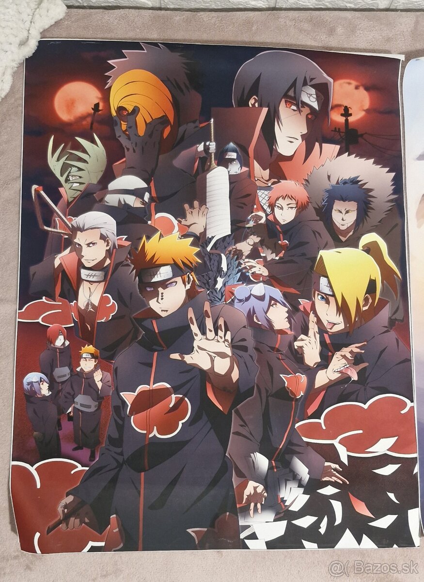 Predám Manga Naruto knihy, plagáty, postavičky... - 2