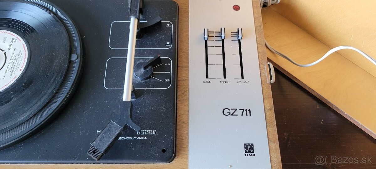 Gramofón Tesla HC 71 GZ 711 - 2