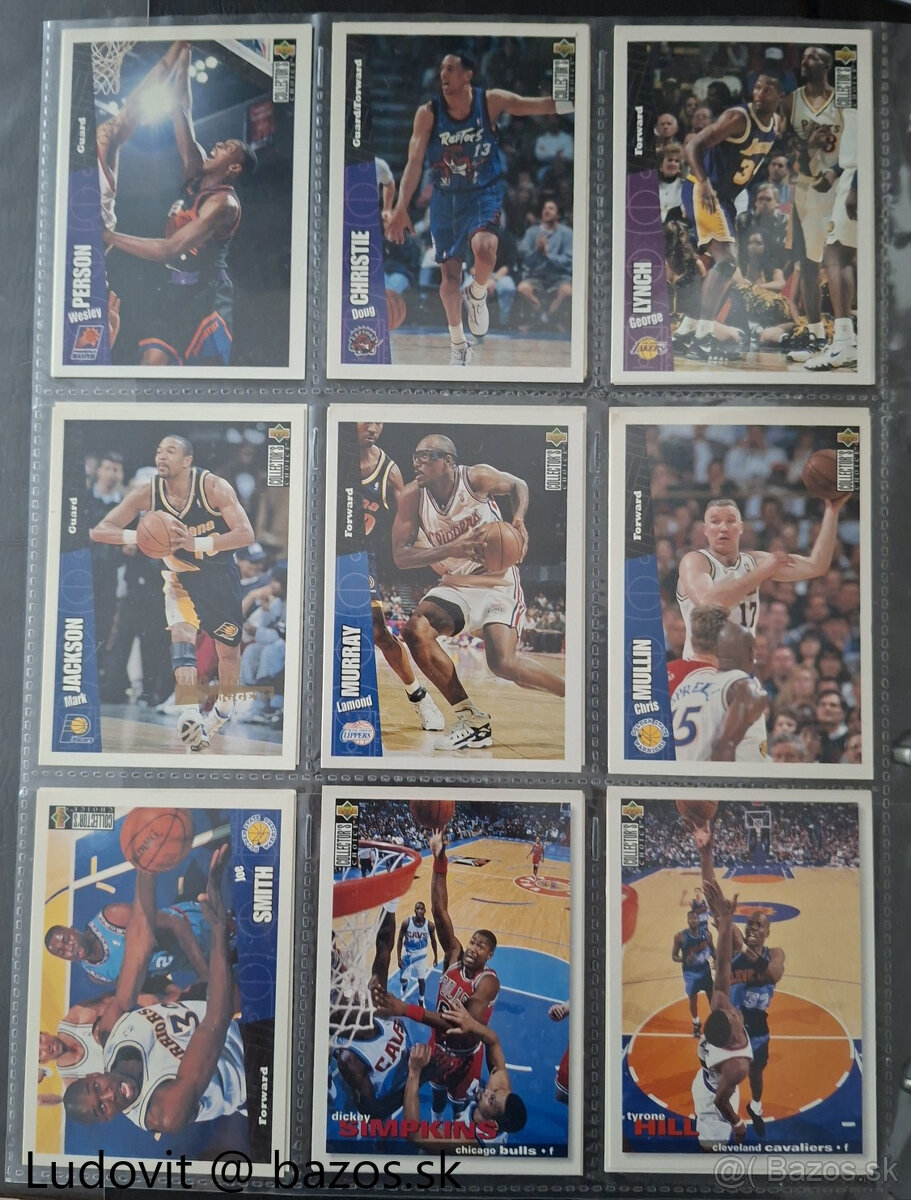 Basketbalové kartičky - 2