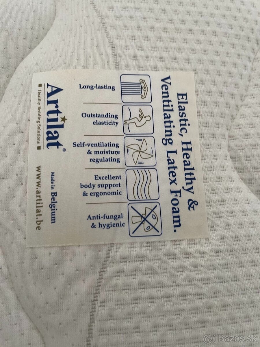 Predám nový matrac Medicott Silver / Artilat (latexový) - 2
