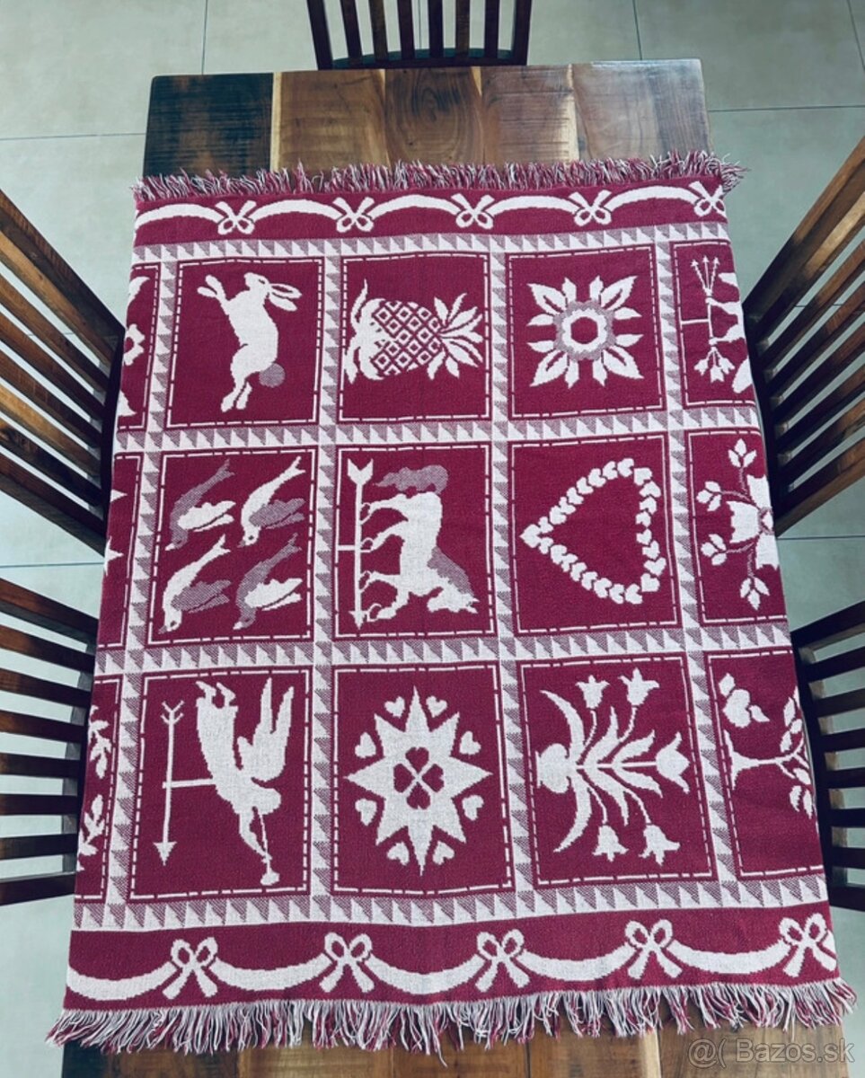 Vintage vianočný obrus - 2