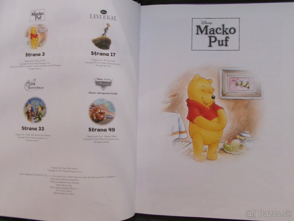 Rozprávky na dobrú noc 3 - Walt Disney. - 2