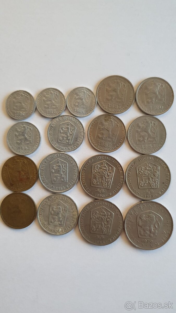 Československé mince - 2