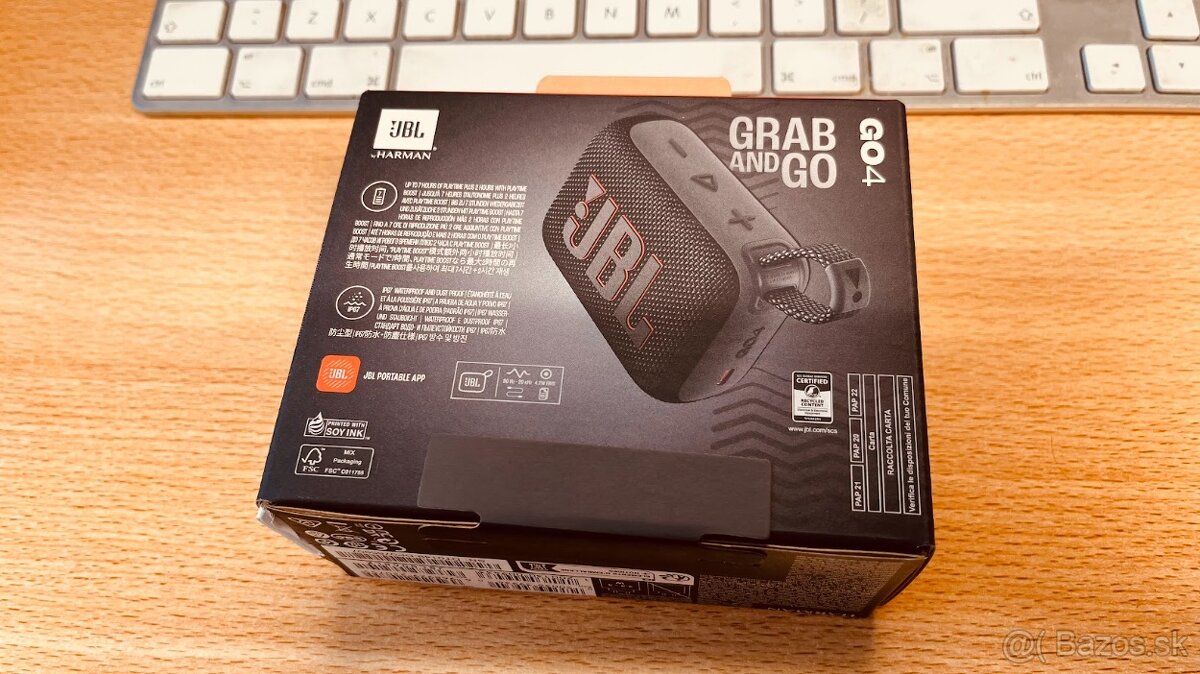 JBL GO 4 7 hod. výdrž - 2