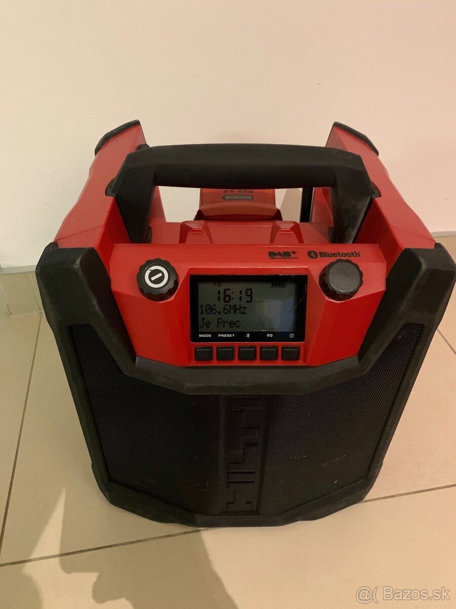 Stavebné rádio Hilti RC 4/36 DAB 01 - 2