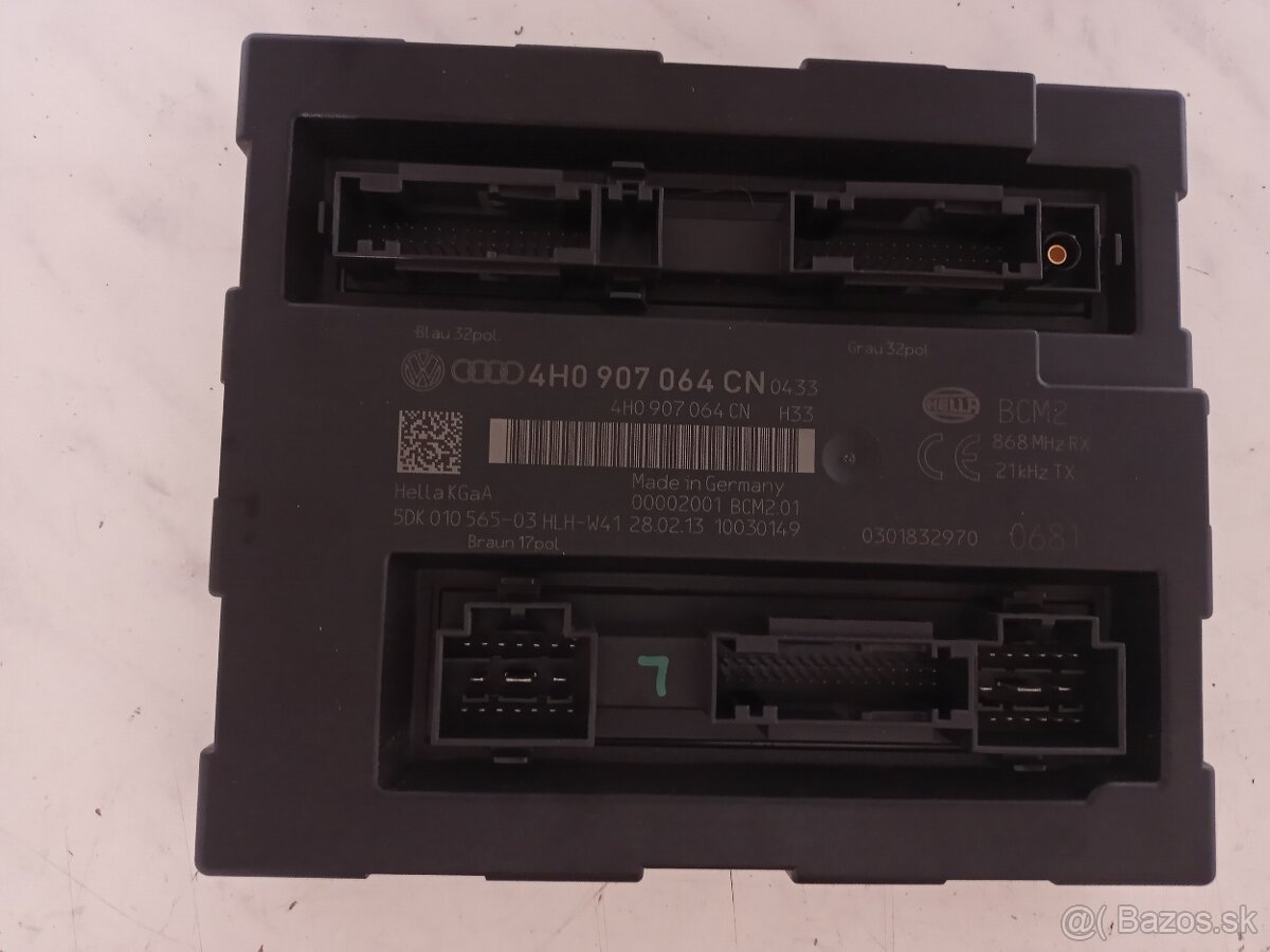 Komfortná jednotka Audi A4 B8 A6 C7 - 2