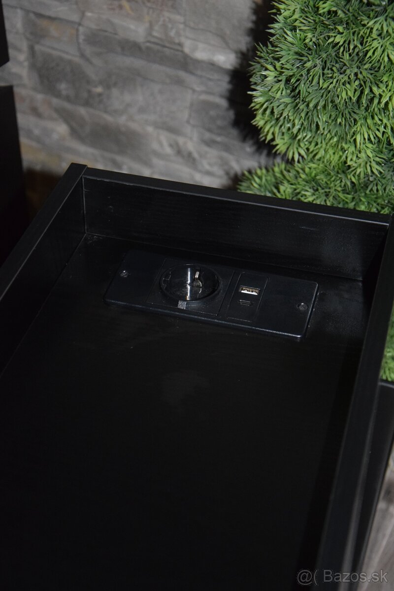 2x Nocny stolik Cierny - 2