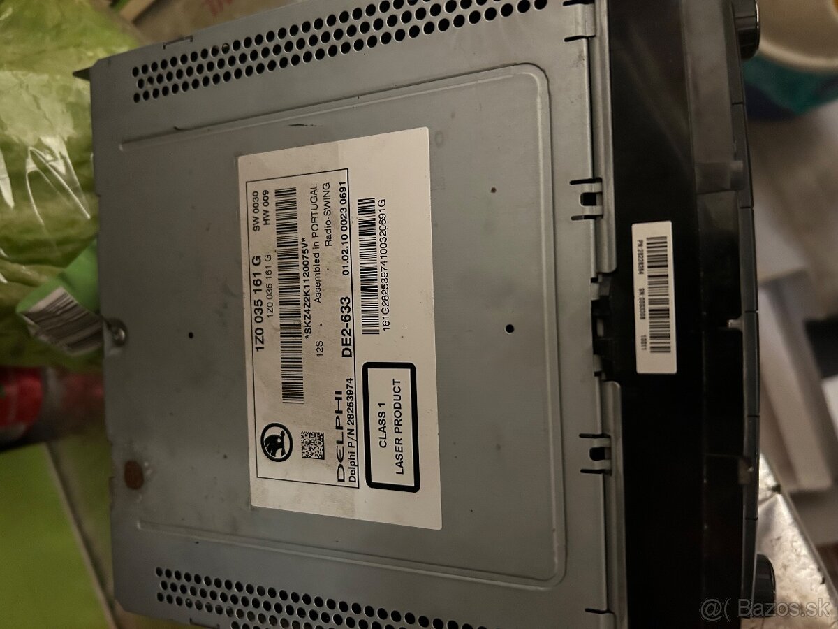 autorádio škoda swing octavia 2 facelift 2009-2012 - 2