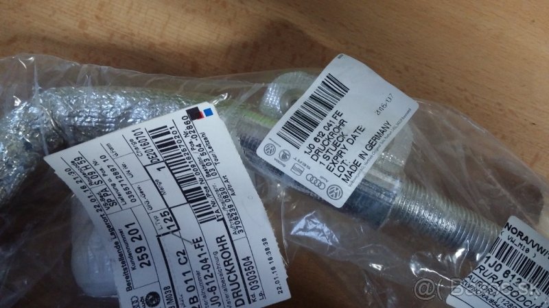 Podtlaková hadica VW, Škoda - 2