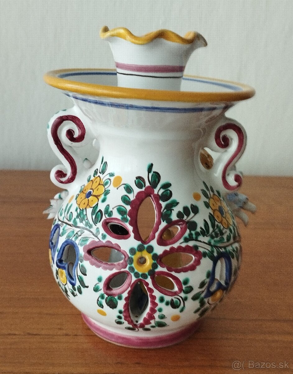 Keramický svietnik -TUPESY - 2