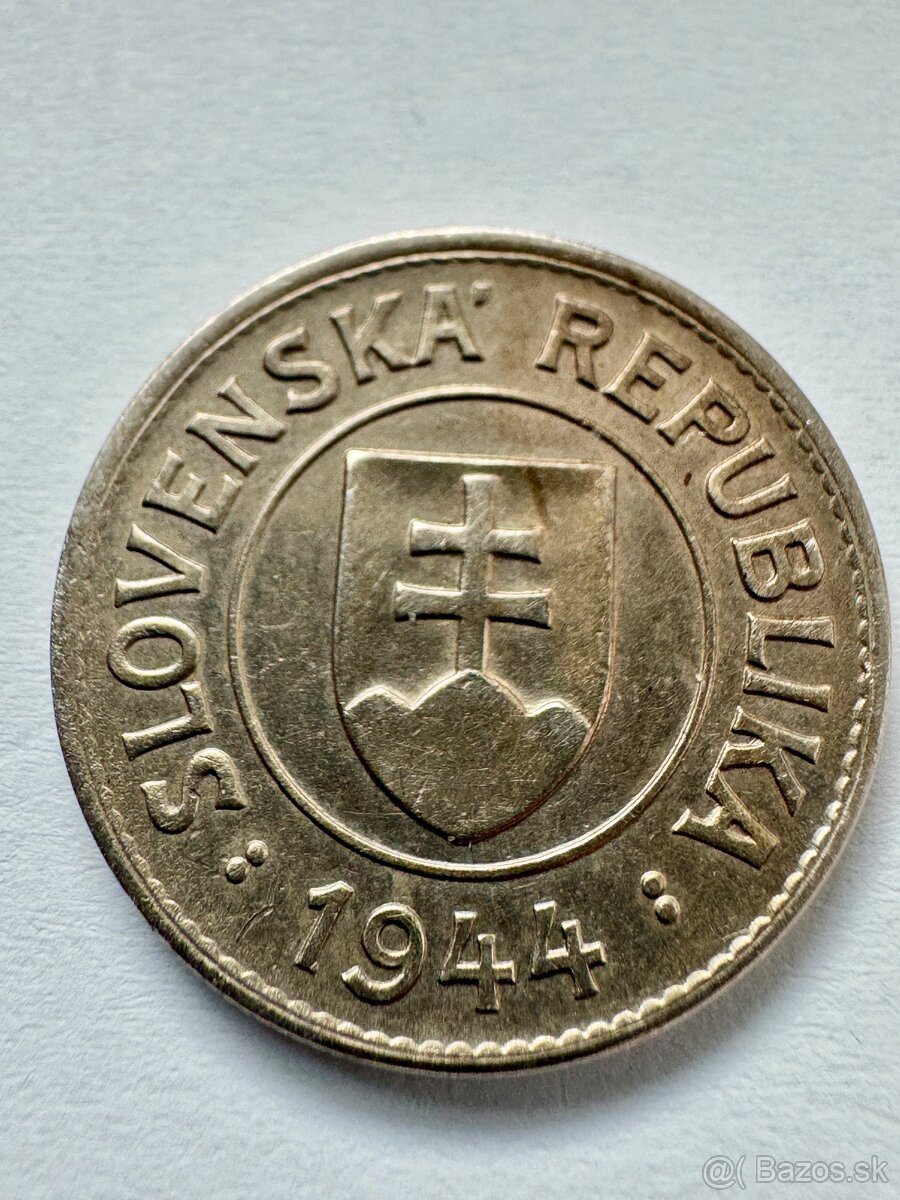 1 koruna 1944 - 2