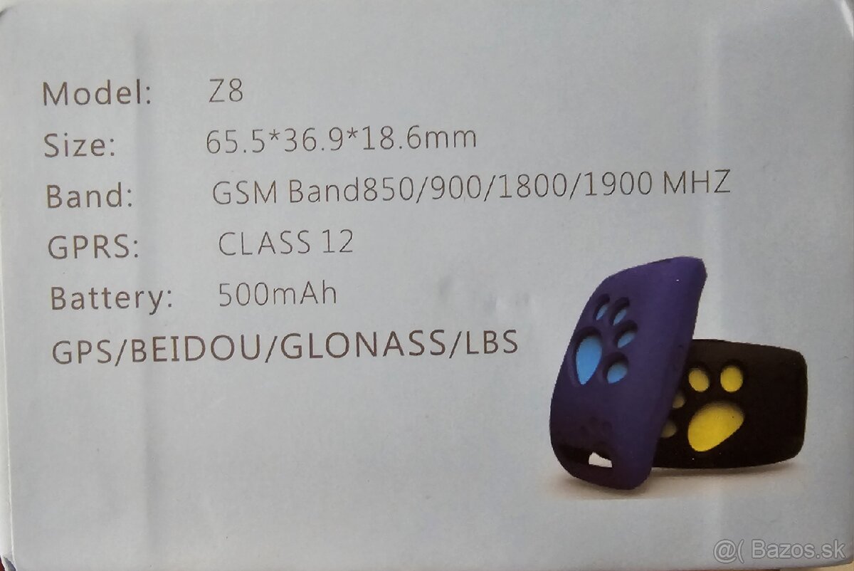 GPS Obojok pre mačku/psa - 2
