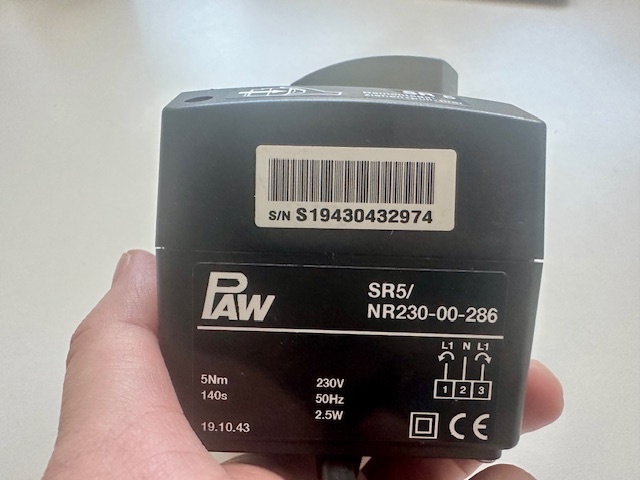 servopohon ku zmiesavacimventilom - 2