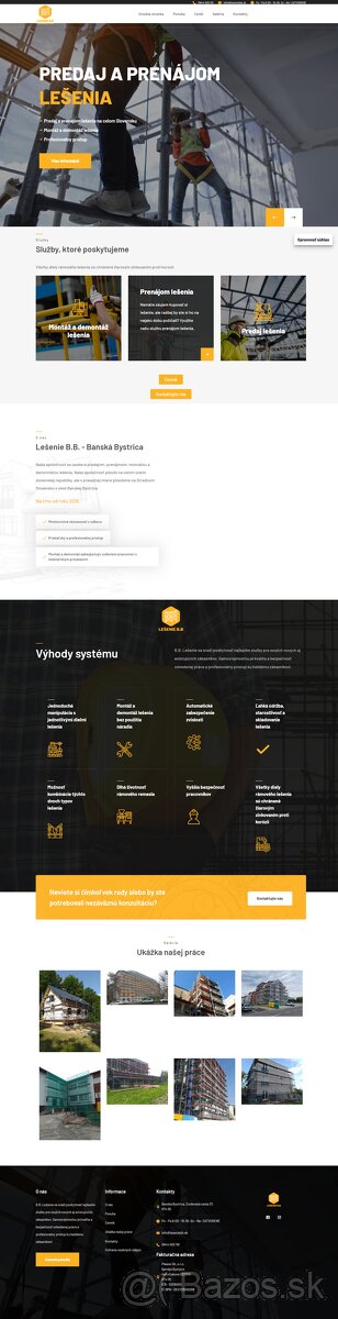 ⭐Tvorím profesionálne WEBOVÉ stránky|Prepracovaný design⭐ - 2