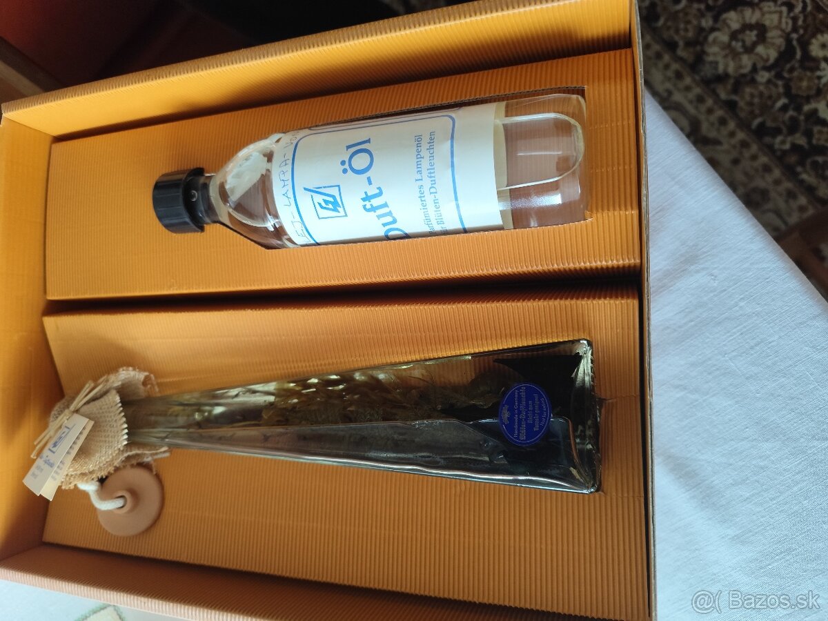 Predám nemeckú olejovú horiacu fľašu s aromou - 2