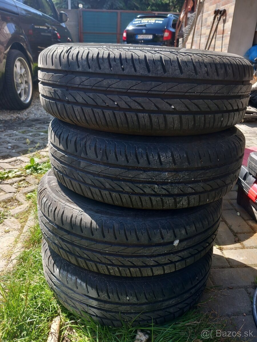 Predám 4 kusi letných kolies 175/65 R14 4x100 Renault thalia - 2