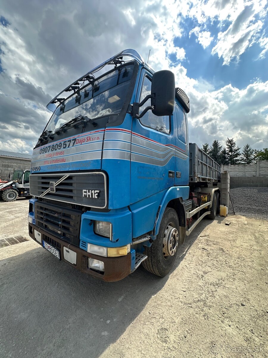 Volvo FH12 380 hákovy nosič kontajnerov - 2
