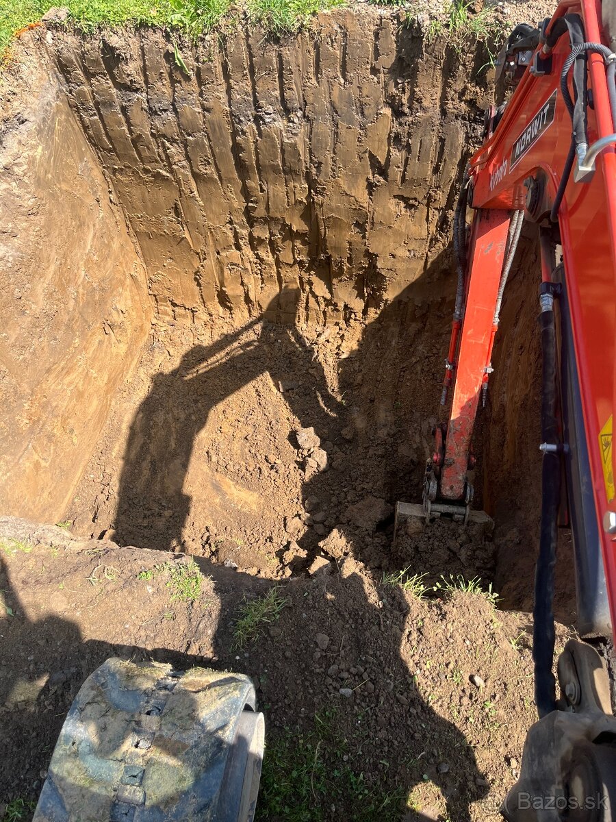 Zemné a výkopové práce - 2