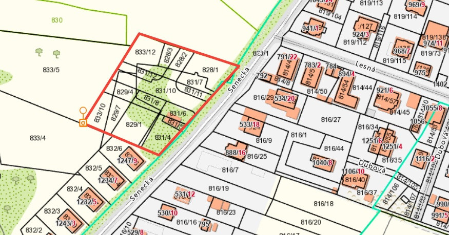 Predaj stavebných pozemkov v obci Tomášov - 2