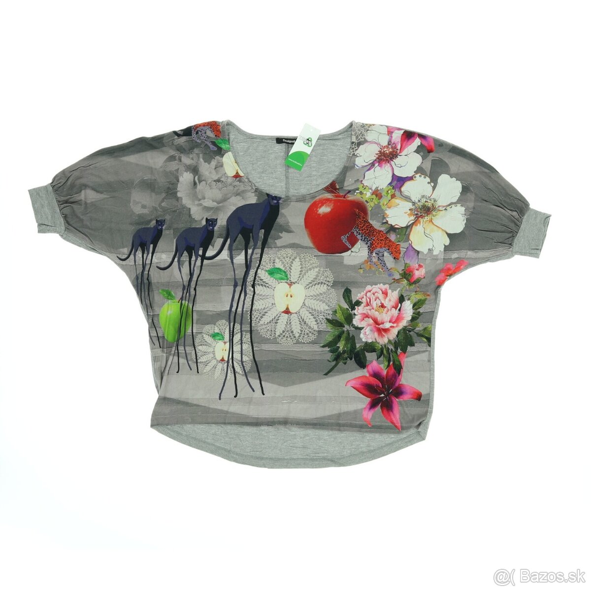 Tričko oversize Desigual, veľ. M - 2