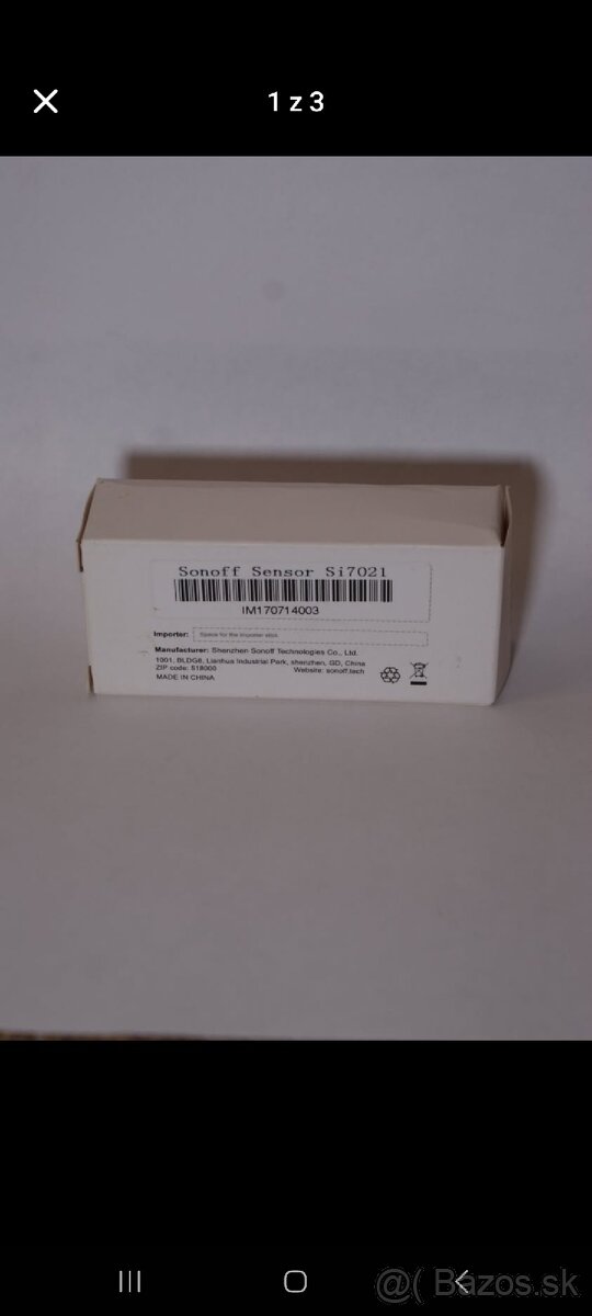 TH Sensor Si7021 - Senzor Teploty a Vlhkosti - 2