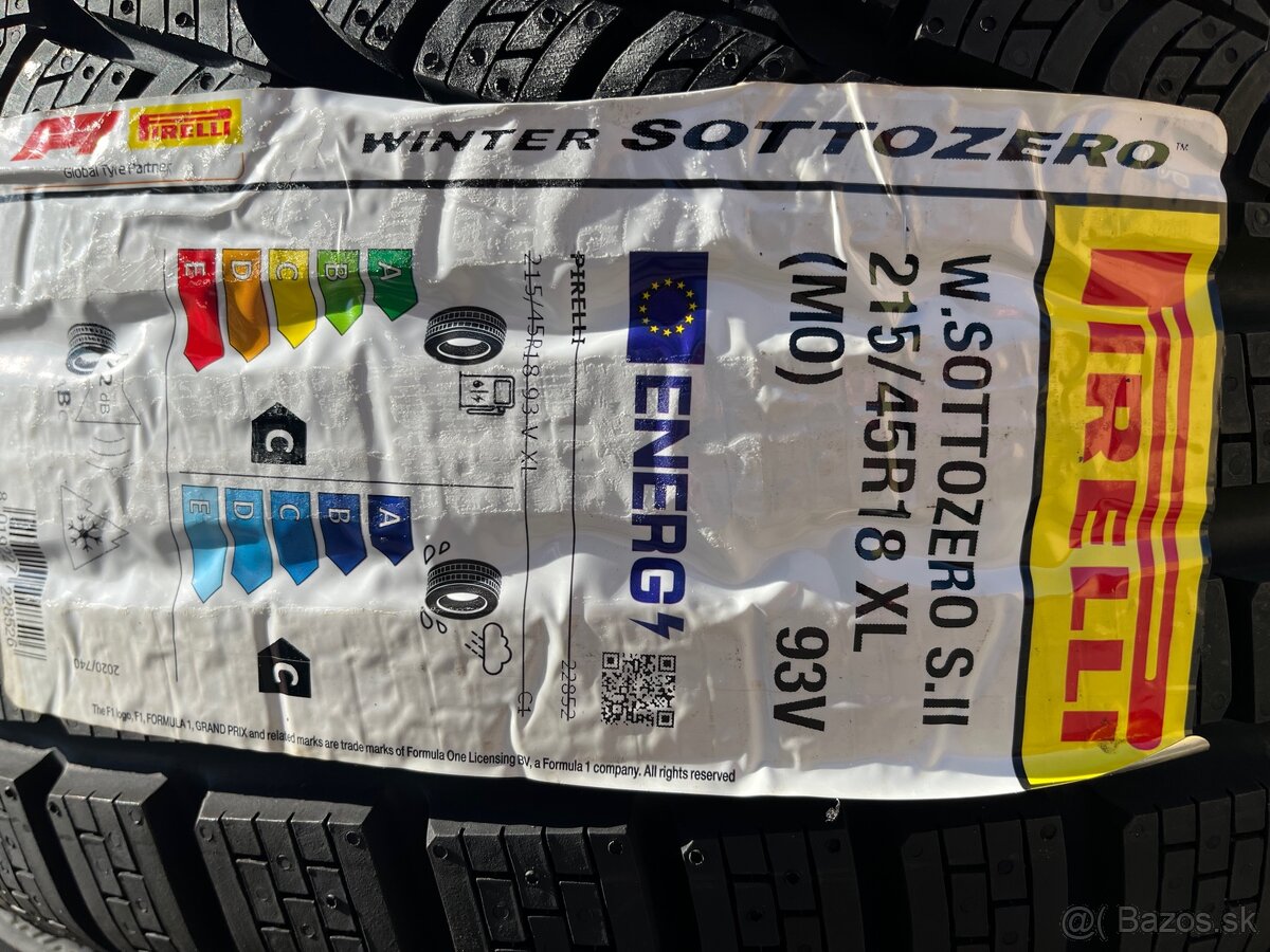 215/45r18 zimne Nove Pirelli - 2