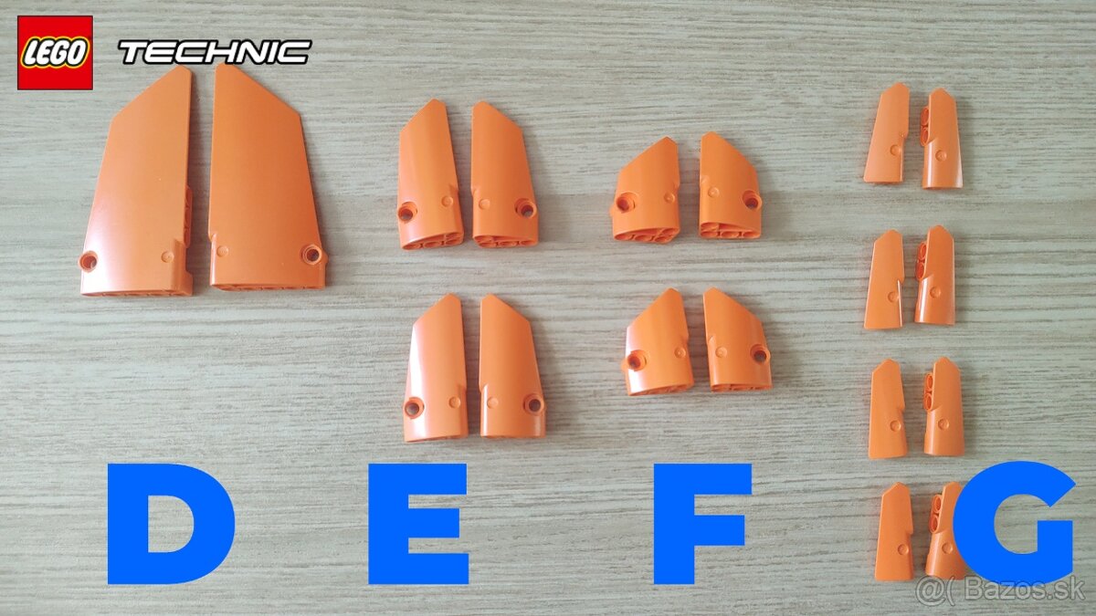 Predám Lego Technic súčiastky - 2