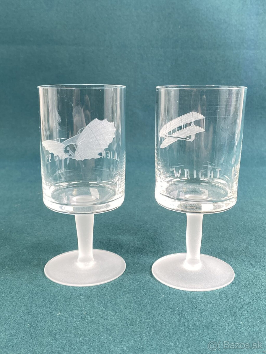 Poháre brus Historia letectva - 2