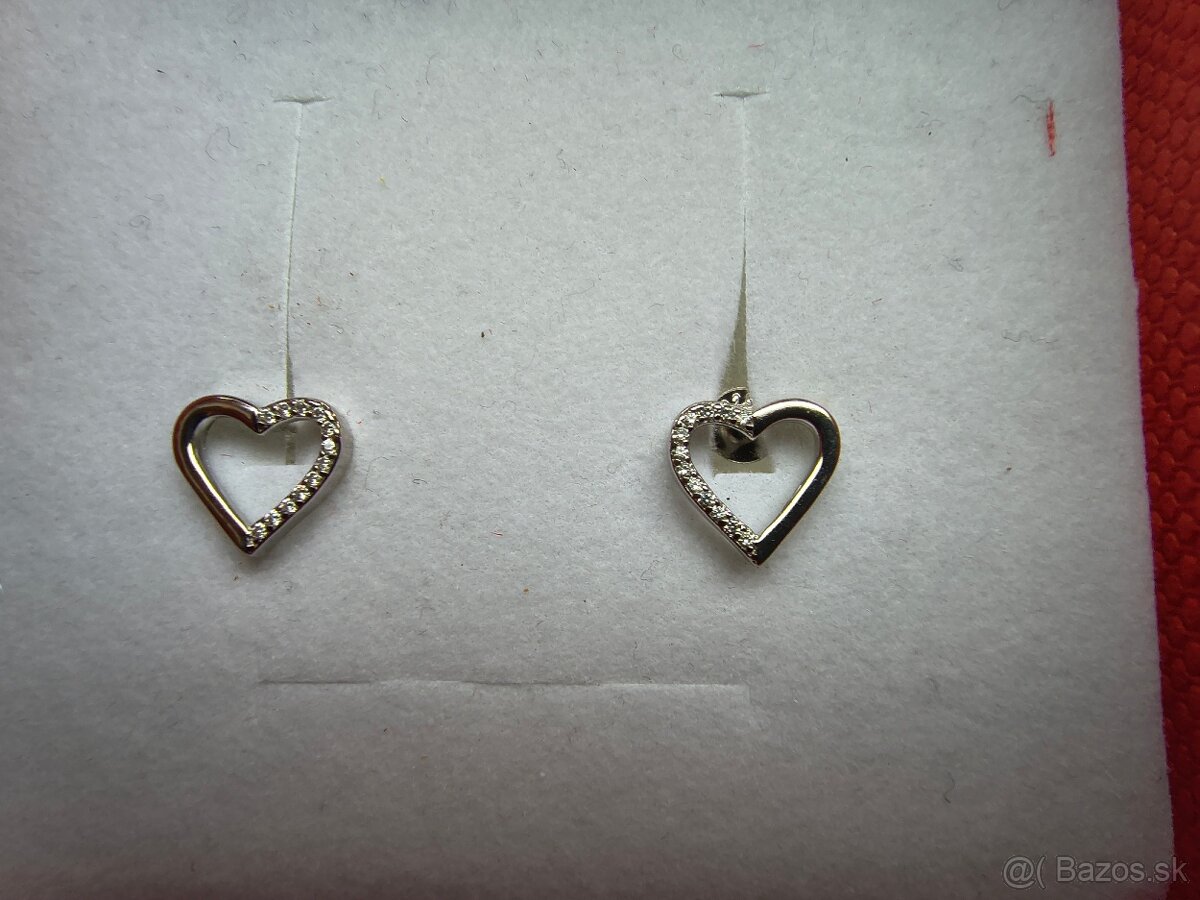 Strieborné náušnice - 2