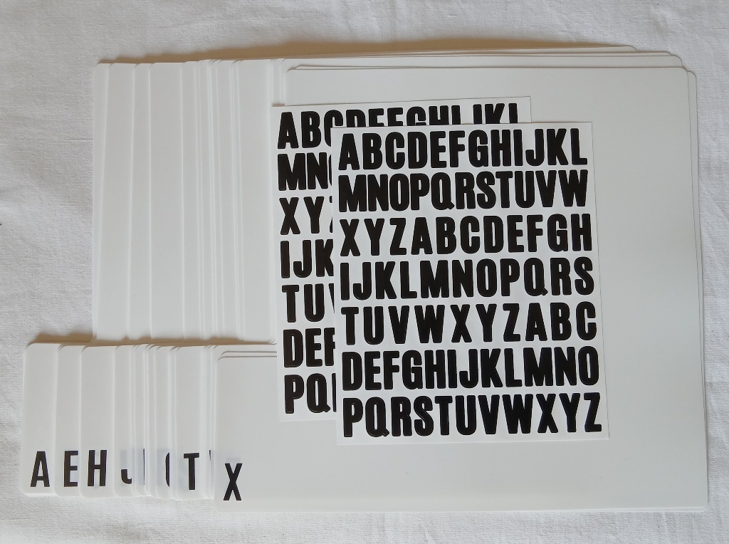 LP organizátor-abecedný delič pre LP. - 2