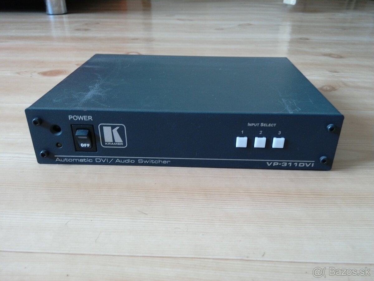 KRAMER VP-311DVI 3x1 digitálny audio prepínač - 2