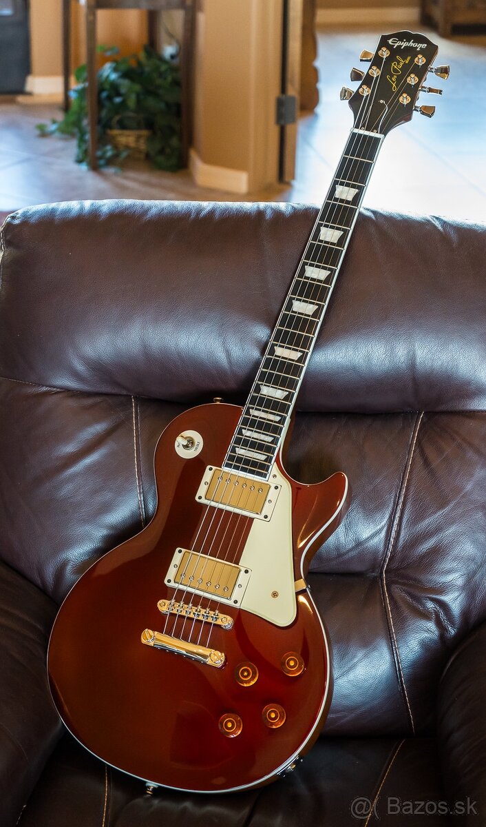Epiphone Les Paul Modern Sparkling Burgundy - 2